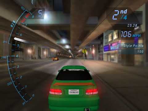 NEED FOR SPEED UNDERGROUND DRAG RACE WITH HONDA CIVIC