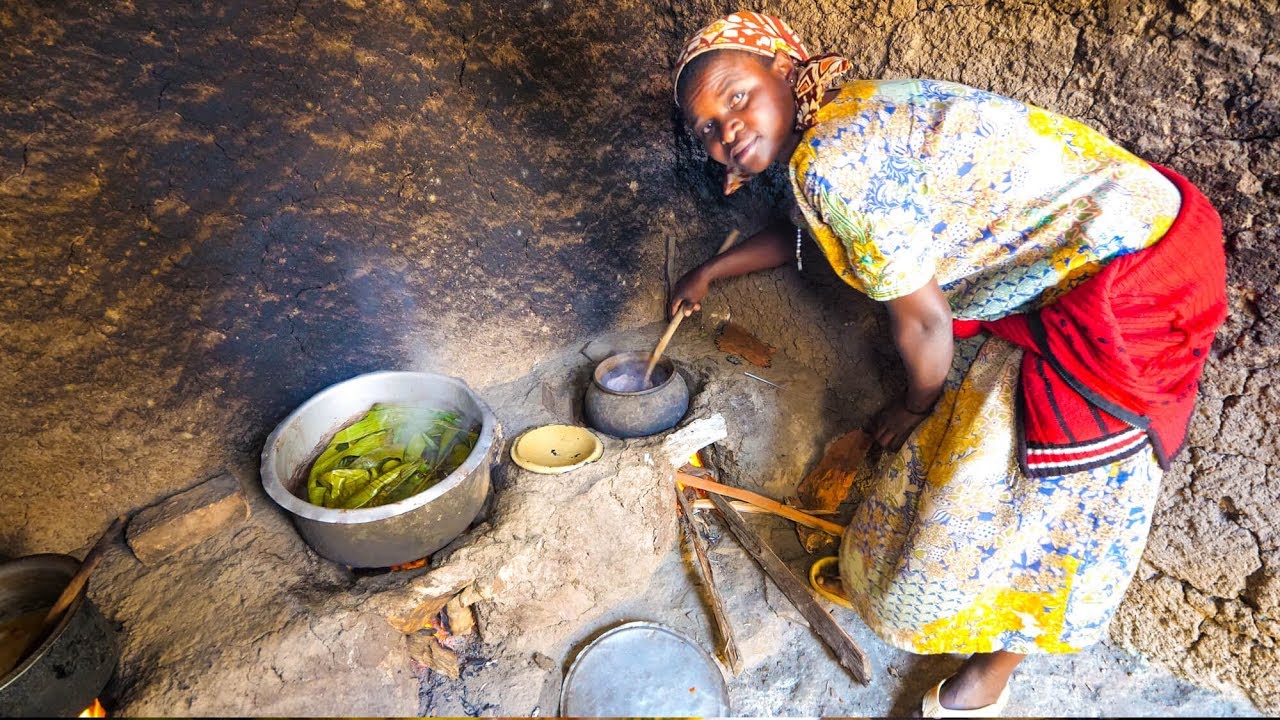 Village Food in Central Africa - RWANDAN FOOD and AMAZING DANCING in Rural Rwanda, Africa!