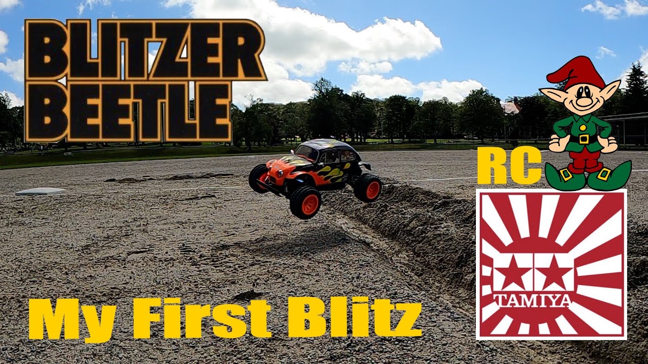 Tamiya Blitzer Beetle First Run! Plush Suspension! Sand/Jumps/On