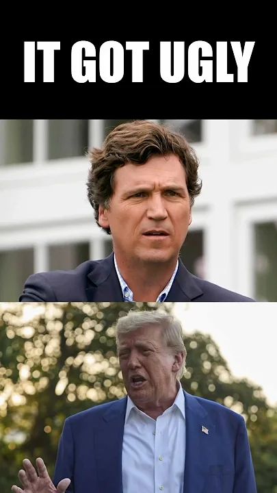 Trump Makes Unexpected Insulting Attack on Tucker Carlson at Press Conference