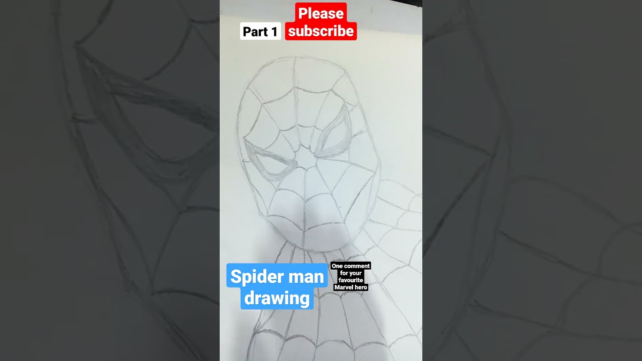 spider man drawing [] please subscribe []#drawing []  #short []  #spiderman [] #Devil art's