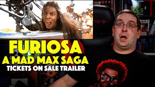 REACTION! Furiosa: A Mad Max Saga Tickets on Sale Trailer - Anya Taylor-Joy Movie 2024