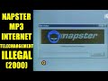 Napster  mp3 internet  le telechargement illegal 2000