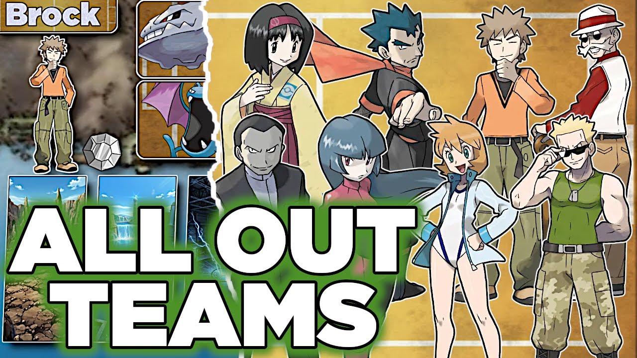 Kanto Gym Leaders Unleashed Pokémon Teams! | Gen 1+ Overview