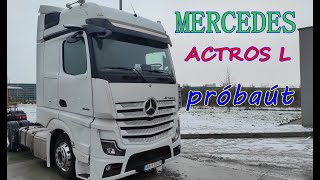 Mercedes Actros L próbaút