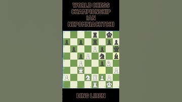 Ding Secures Critical Win in World Chess Championship Game 4!