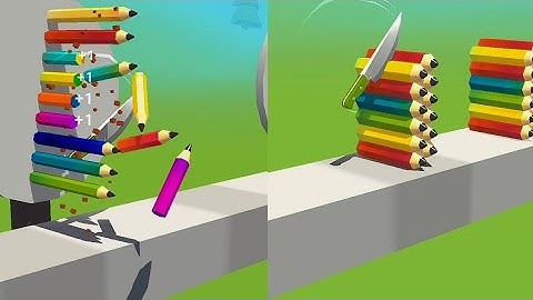 Slice it All 😱✨ All Levels Gameplay  Android , iOS  part 54