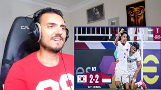#AFCU23 | Q-Final : Korea Republic 2 - 2 (PSO 10 - 11) Indonesia Reaction