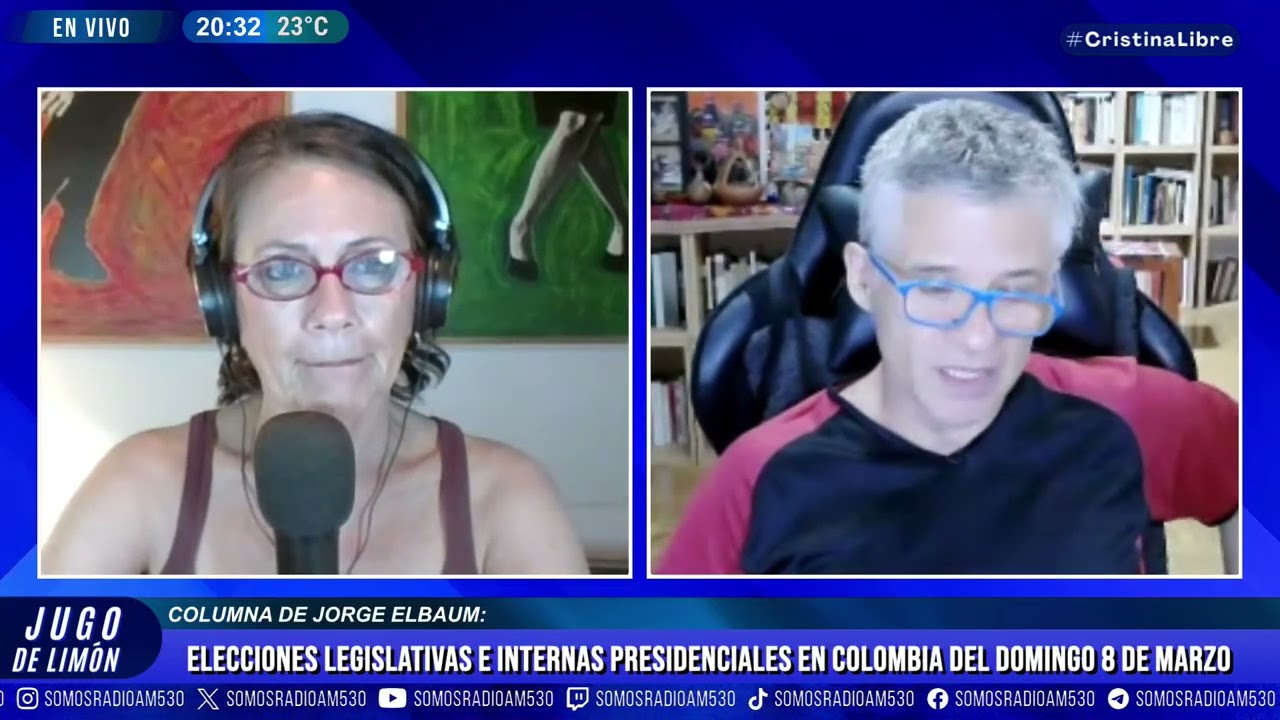 JORGE ELBAUM: ELECCIONES LEGISLATIVAS E INTERNAS PRESIDENCIALES EN COLOMBIA - JUGO DE LIMÓN - AM530