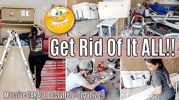 Extreme Garage Makeover: Declutter & Organize Everything!