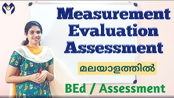 Measurement, Assessment & Evaluation