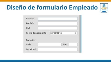 🖥️  Proyecto desde Cero | Visual Basic .NET y MySQL| DISEÑO DE FORMULARIO EMPLEADO