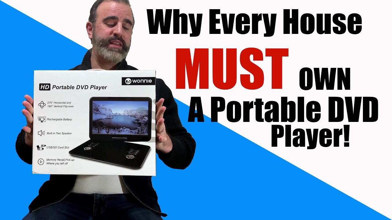 Wonnie Portable DVD Player | Amazon | Why this is a MUST HAVE item Today | PSA. Montreal Youtuber