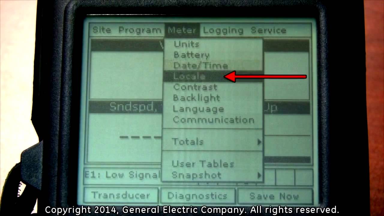 GE Panametrics PT878 Ultrasonic Flow Meter System Display Adjustments ...