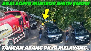 VIRAL !!! TANGAN ABANG PKJR MELAYANG, Aksi Sopir Mobil APV Bikin Emosi Mentang-Mentang Beri Saweran