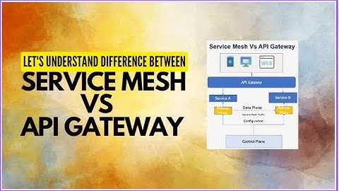 API Gateway vs Service Mesh,  Simplistic Explanation in 8 mins