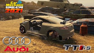 Audi TT rs Restoration - Car Mechanic Simulator 2021 - Drag Racing DLC screenshot 4