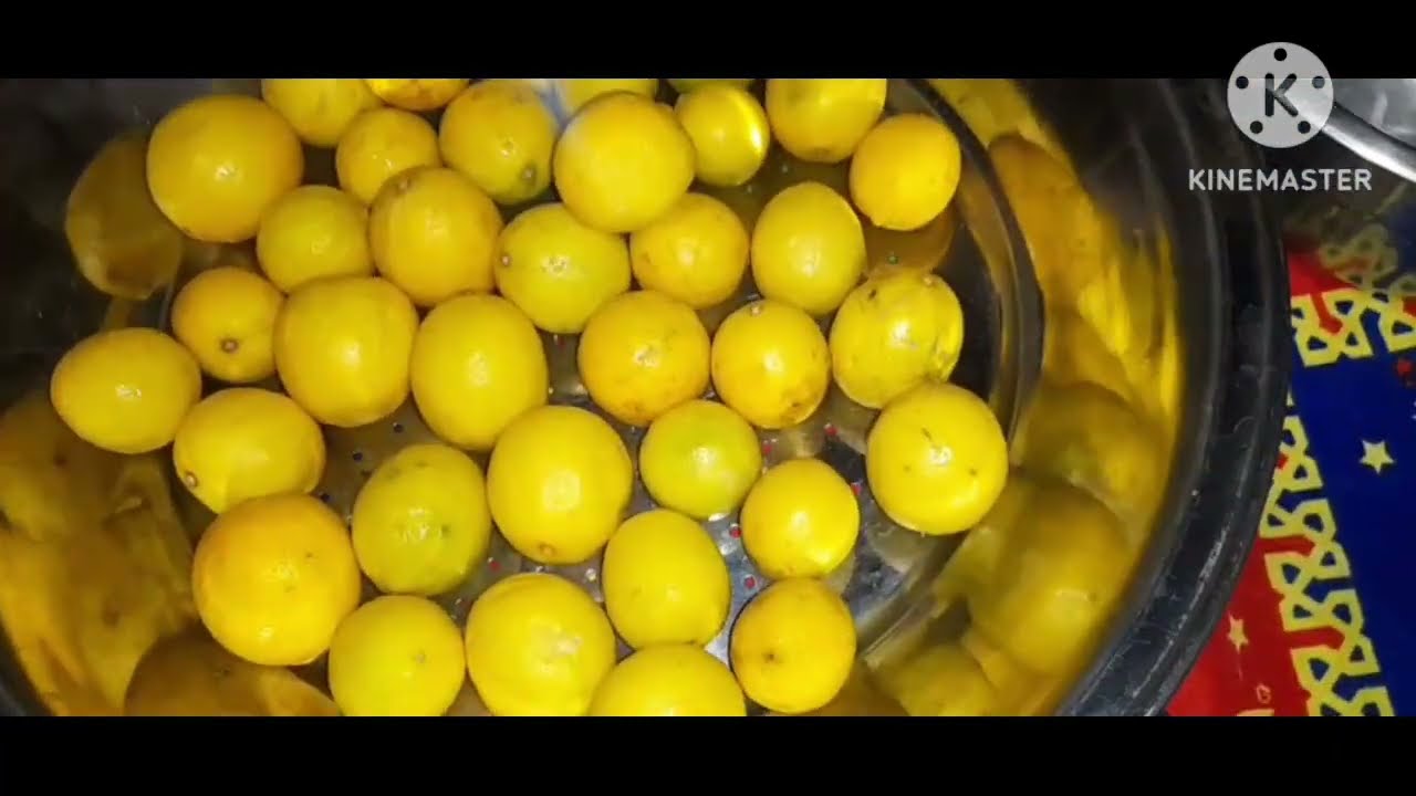 حفظ  الليمون اطول مدة