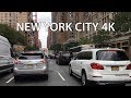 New York City 4K - Elite Upper East Side - Driving Downtown USA