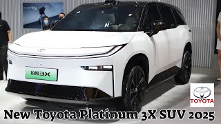 Gac Toyota's A+ Class Smart Pure Electric SUV | New Toyota Platinum 3X SUV 2025