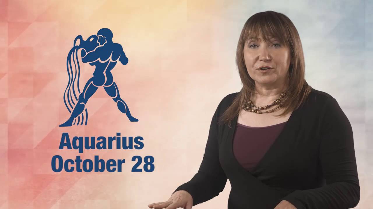 Daily Horoscope October 28, 2016 Aquarius YouTube