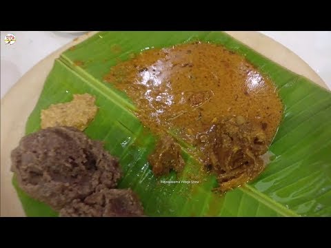 Rayalaseema Ragisangati Natukodi pulusu Super |KritungaRestaurant Bengaluru |RayalaseemaVillageShow