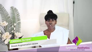 Canada Patient Review - Breast Augmentation in Miami