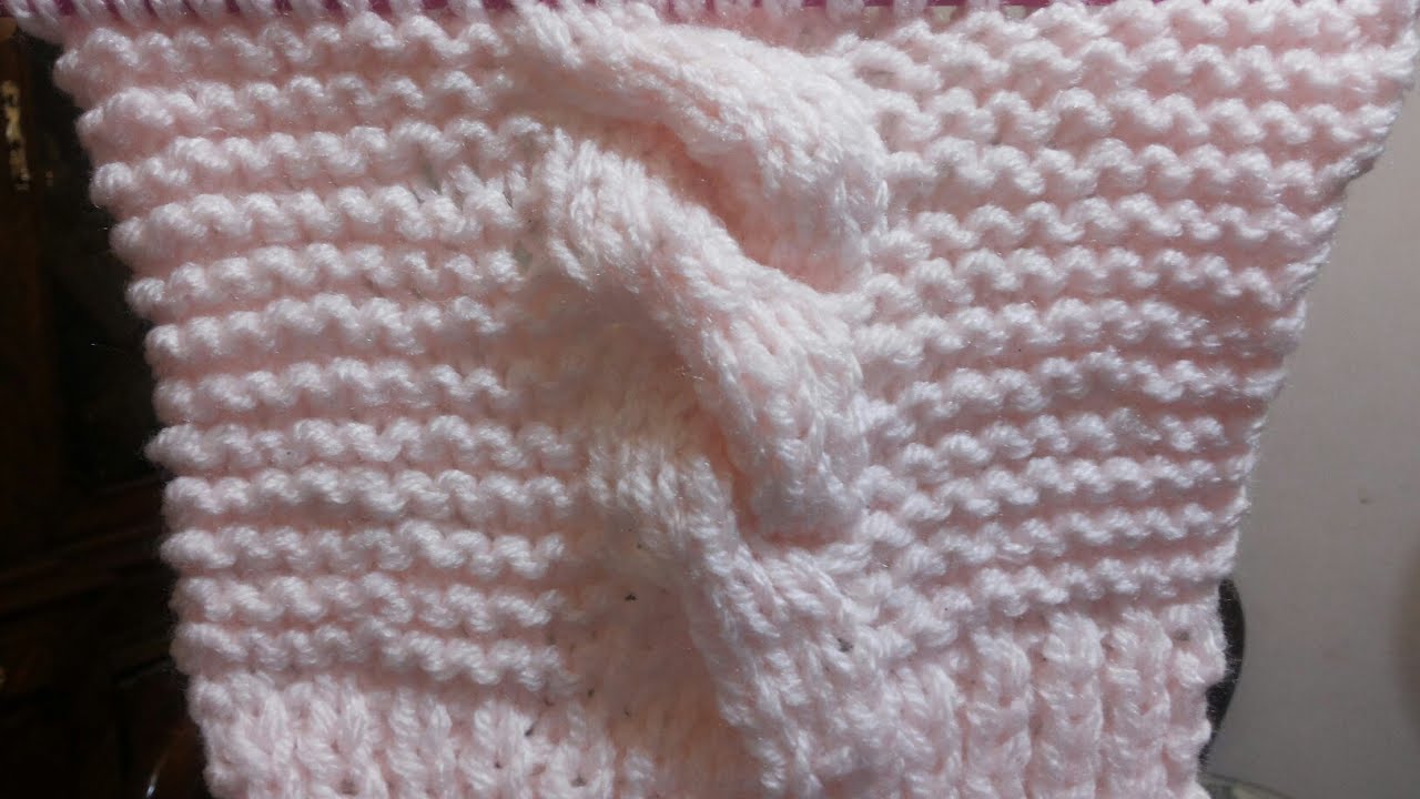 #غرزه_تريكو                 (غرزه الضفيره الثنائيه) ...ومازلنا مع التربكو وابداعه