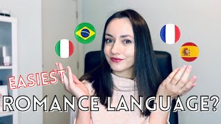 What is the EASIEST Romance language? // my thoughts and comparison between the 4 biggest // + a