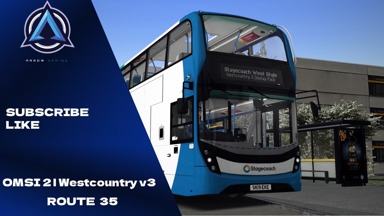 OMSI 2 | Westcountry v3.03 - Route 35 | Totnes to Paignton