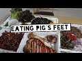 Alone on Thanksgiving | Eating Pig&#39;s Feet Jokbal 족발 보쌈 ASMR