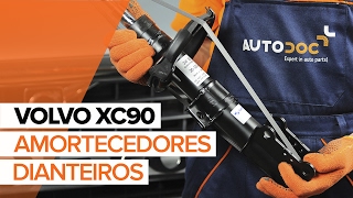 Como substituir a amortecedores dianteiros no VOLVO XC90 1 TUTORIAL | AUTODOC