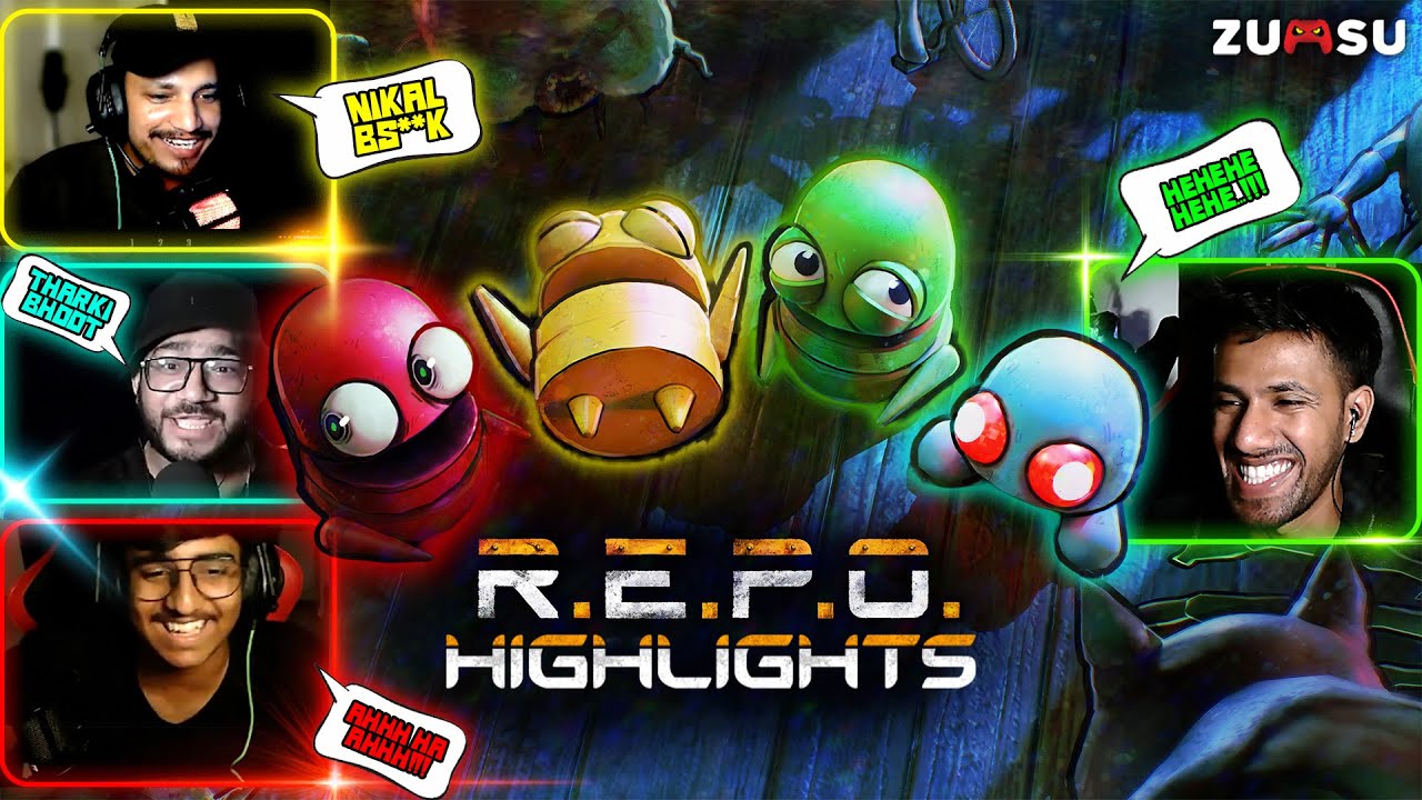 R.E.P.O. Funny Highlights ft. ZUTSU Creators  