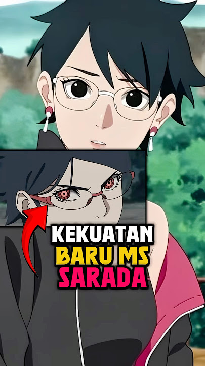 Kekuatan Mangekyou Sharingan Sarada🥷 #animeshorts #naruto #boruto #sarada