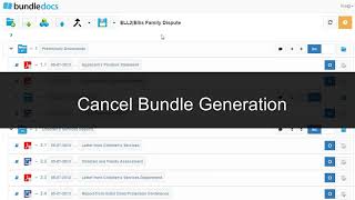 How to Cancel a Bundle Generating