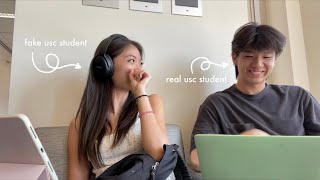 i spent the day as a usc student