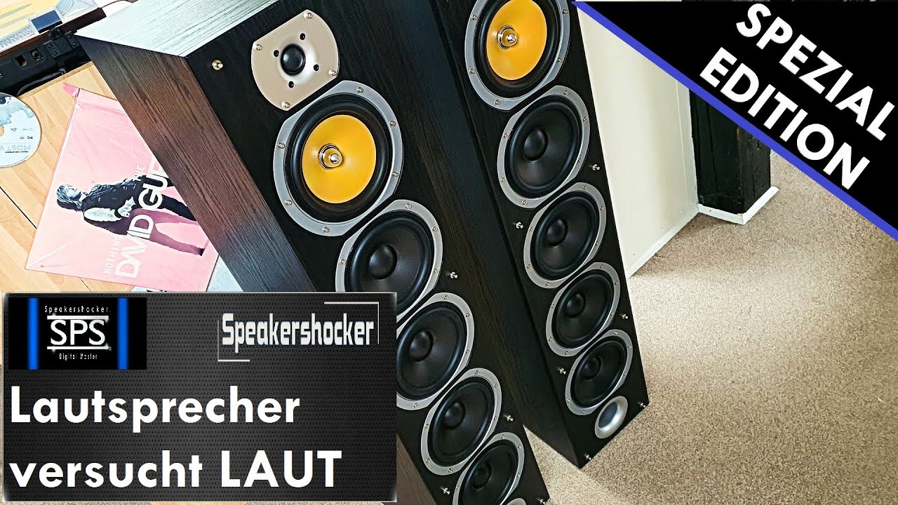 Update New Günstige 1200 Watt Lautsprecher Ultra Fake Bass mit Noise Cancelling und vergleichs Soundcheck.