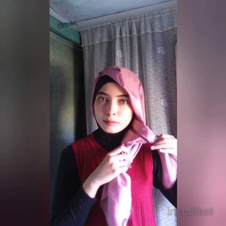 Model Jilbab Kepang