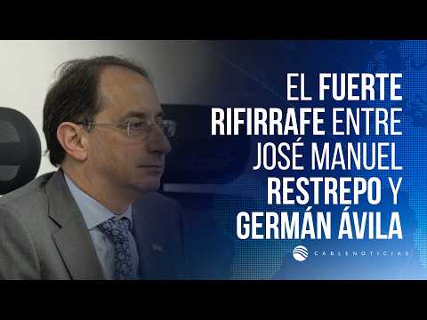 ⁣Tensión en el empalme: Vicepresidente electo José Manuel Restrepo lanza fuertes reclamos al Gobierno