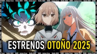Estrenos Anime Otoño 2025 | Lo Mejor y lo Peor de la temporada 🍁