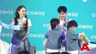 "บีม-ออย" ควงแฝดพี่ "พี่ธีร์-พับพีร์" ร่วมสร้างความสนุกกับทาง COWAY ในแคมเปญ "Just Drink จริงดิ?"