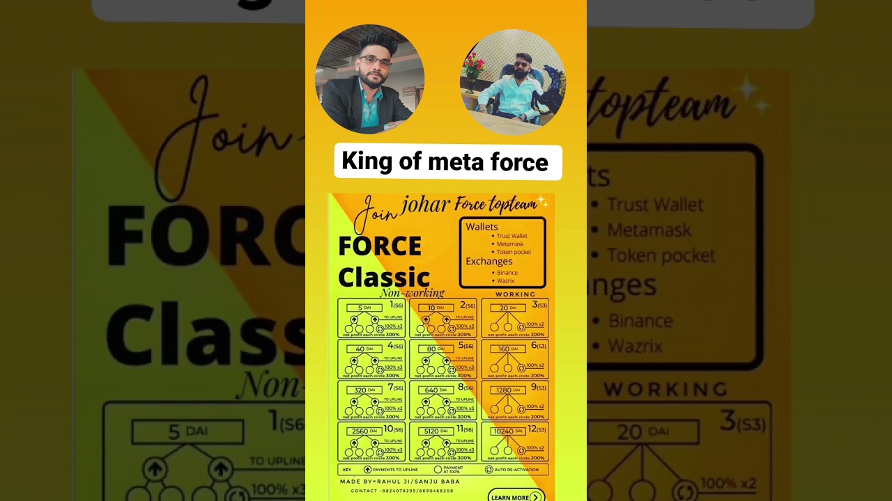 Meta force plan pdf