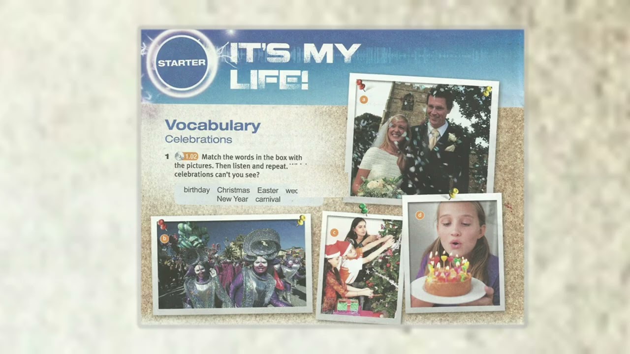 Audio 1.02 - Vocabulary I English Form 1 : PULSE 2, page 4 :