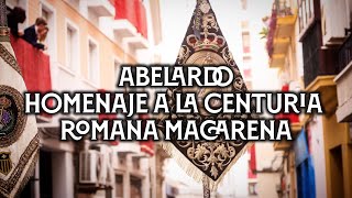 4K || ABELARDO || VIRGEN DE LOS REYES HOMENAJE CENTURIA PASACALLES 2024 || BAJO PALIO CARIDAD