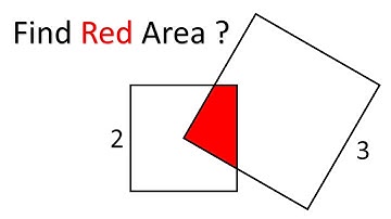 Geometry Problem: Find the Area of the Intersection Between Two Squares