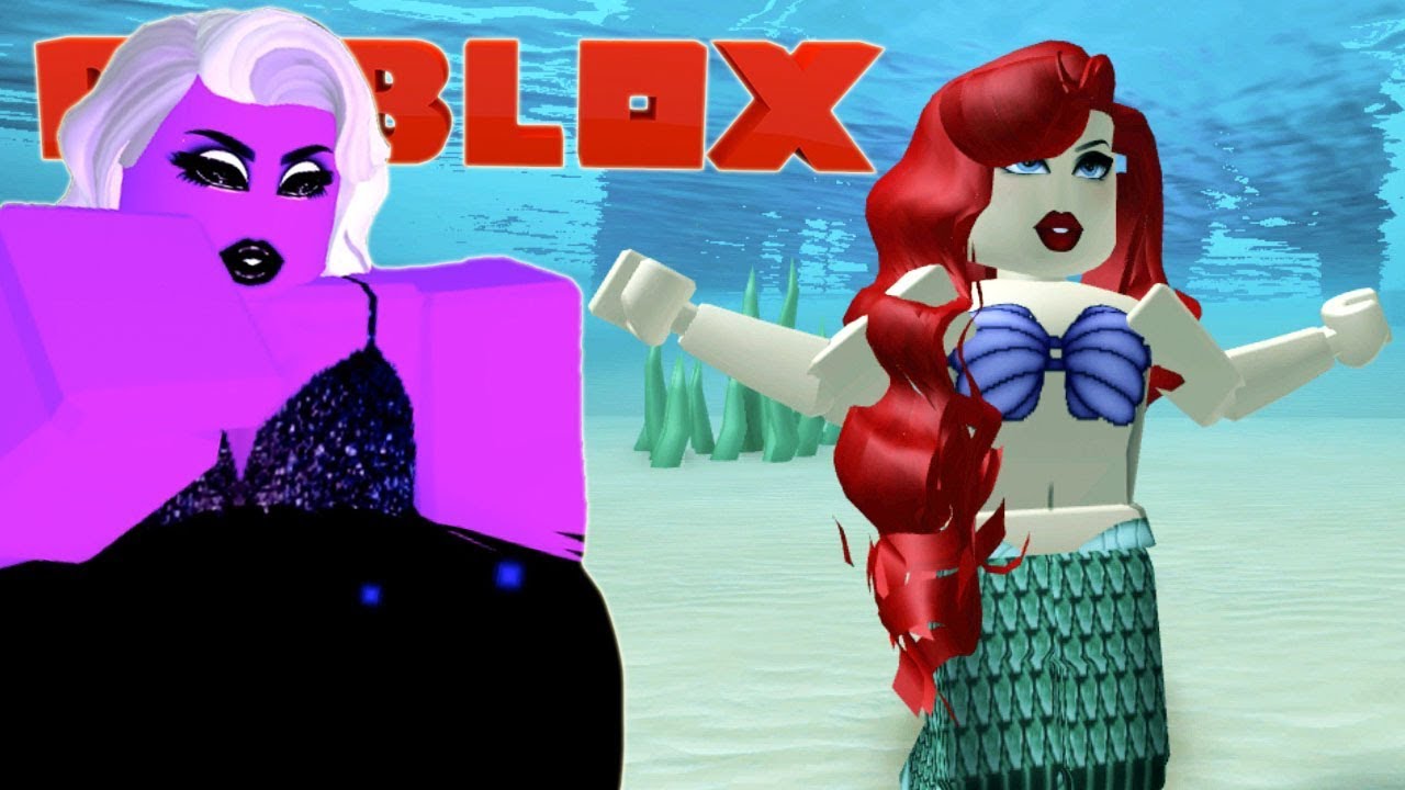 Roblox Movie The Little Mermaid Youtube - roblox mermaid videos