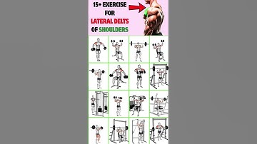 Top 16 Exercise For Lateral Deltoid of Shoulder #workout #shoulderworkout