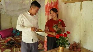 Tú's feelings for Ngoan—was Ngoan still angry with Tú?—as Tú went into the kitchen to cook. screenshot 3