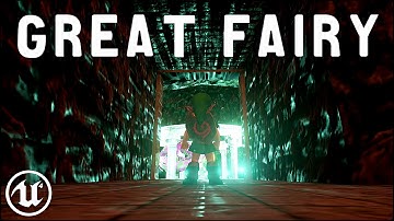 Unreal Engine 4.11 - Zelda Great Fairy Fountain FX-9590