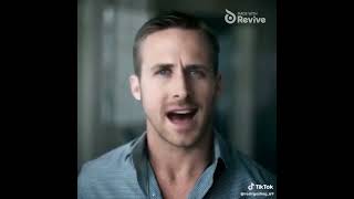 Ryan Gosling burping cute